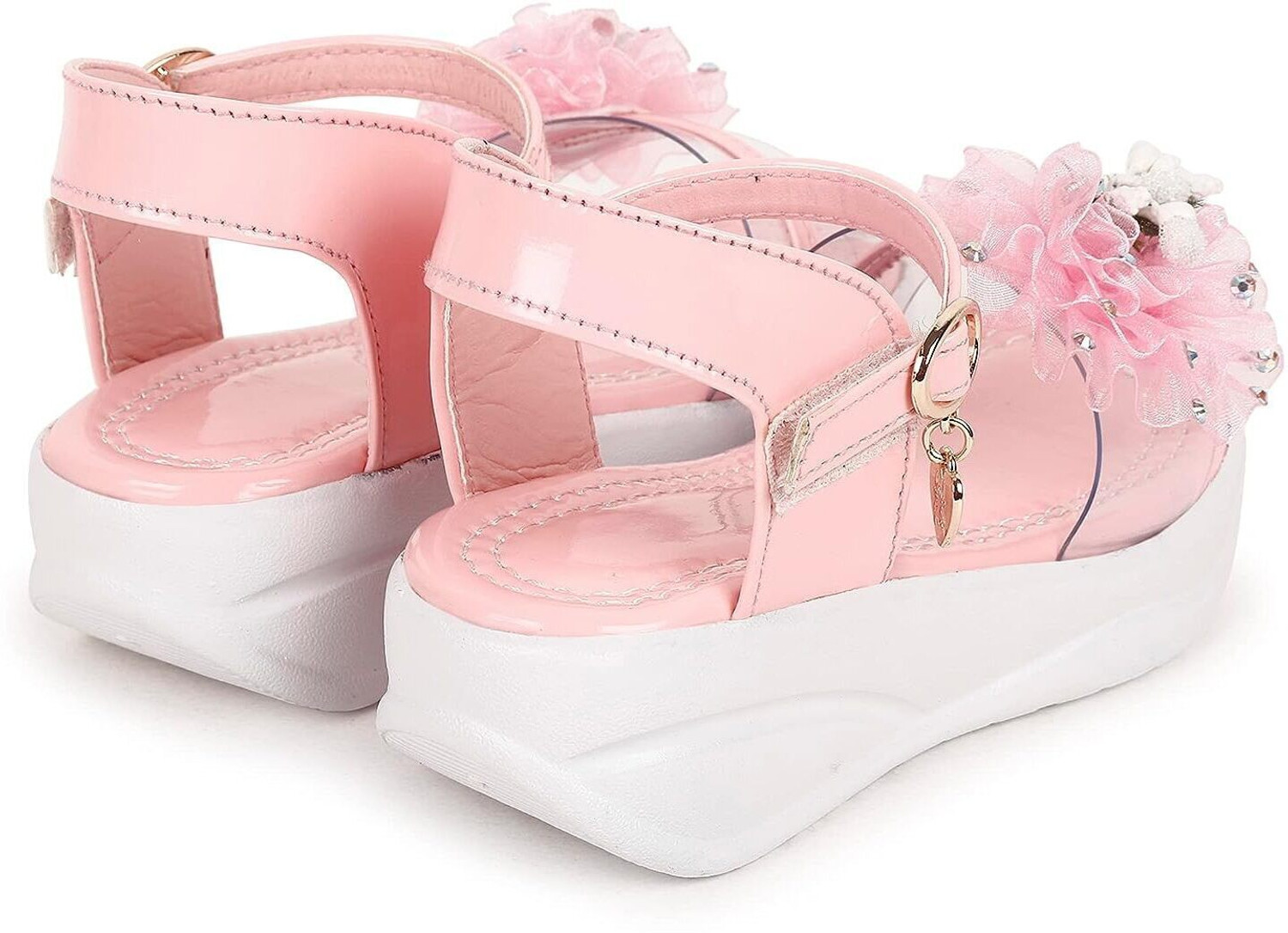 Image of Well Wear Girls Velcro Strappy Sandals