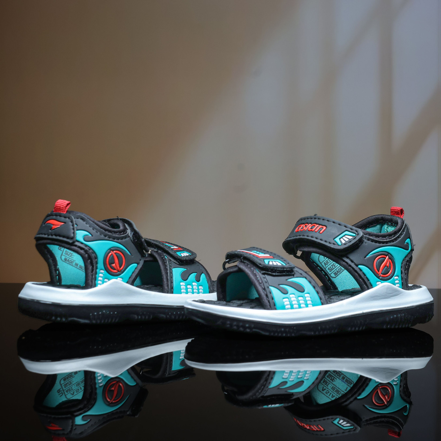 Image of asian Boys & Girls Velcro Sports Sandals