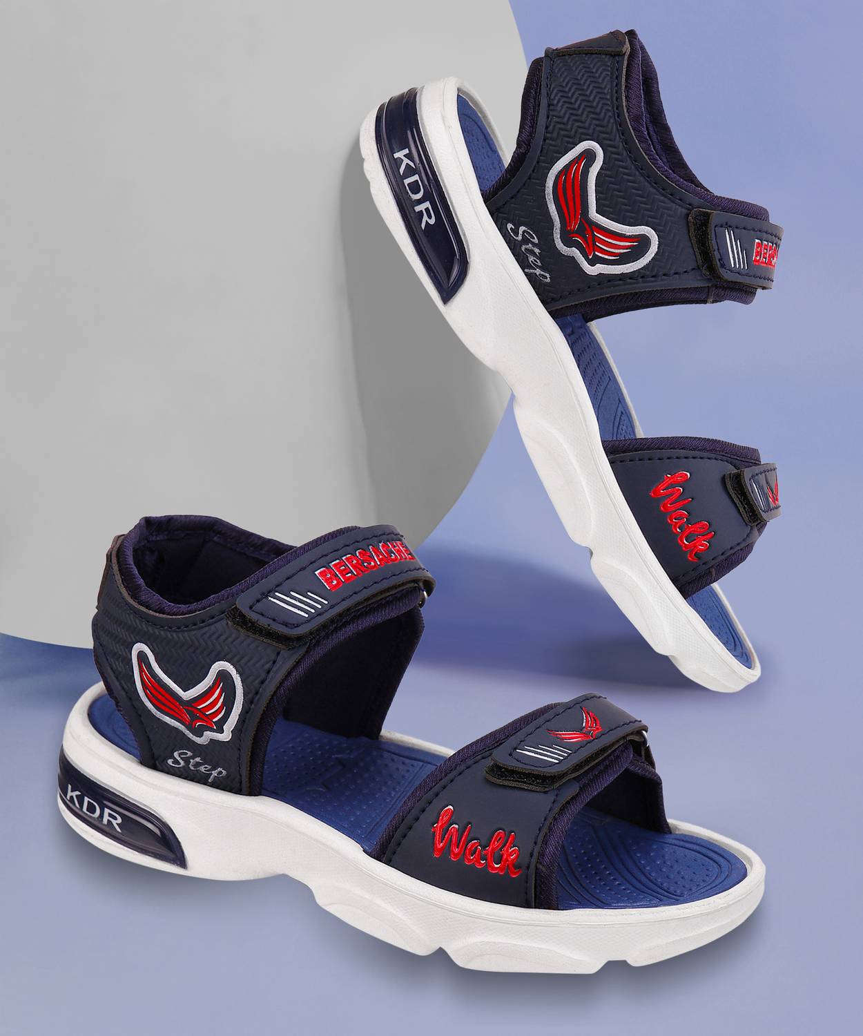 BERSACHEBoysVelcroSportsSandals