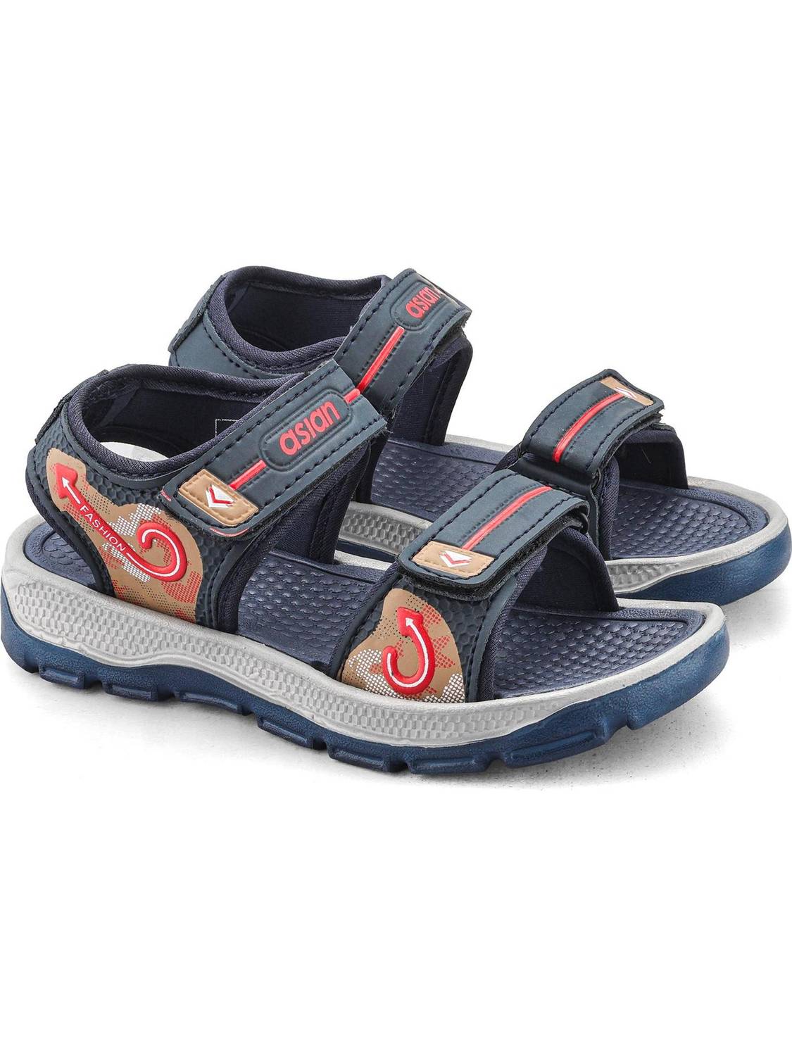 asian Boys & Girls Velcro Sports Sandals