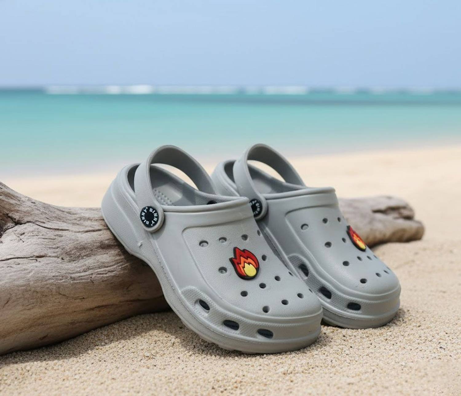 Binny Boys & Girls Strap Clogs