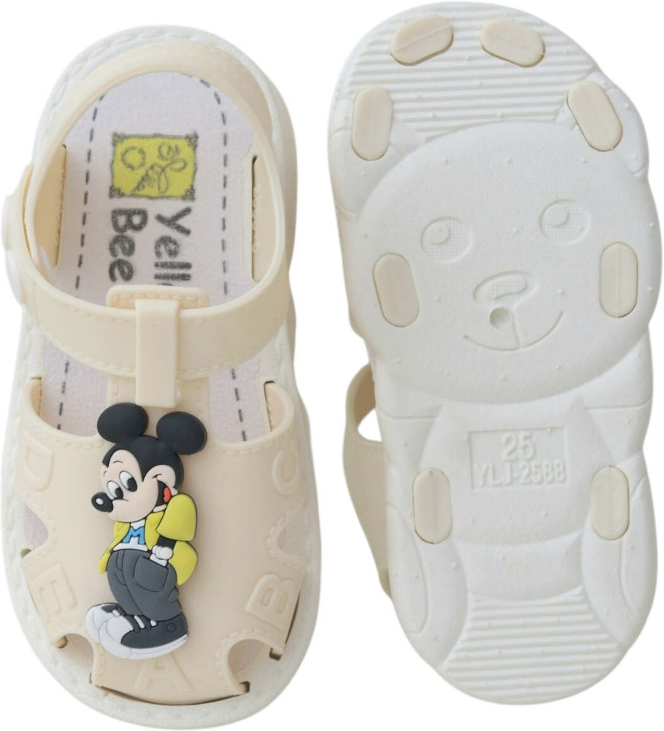 Image of Miss & Chief Mickey Boys Strap Flats