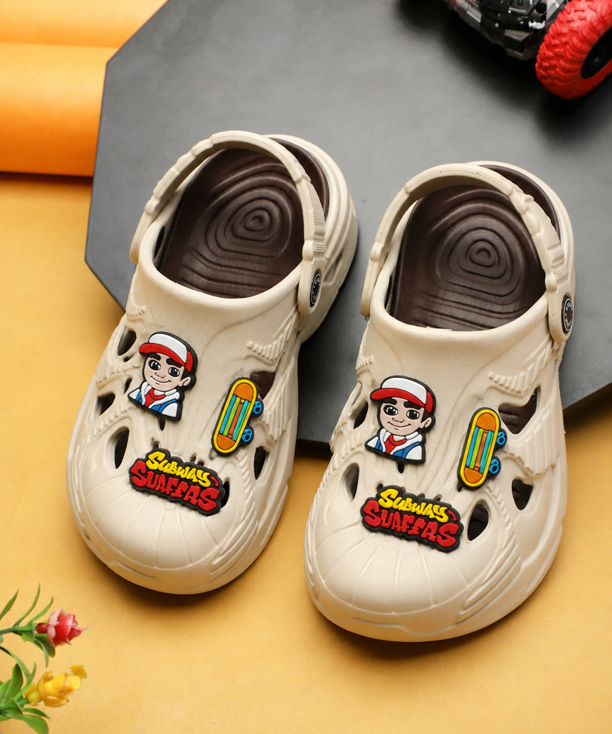 Image of CIPTO COMFORT Boys & Girls Sling Back Clogs