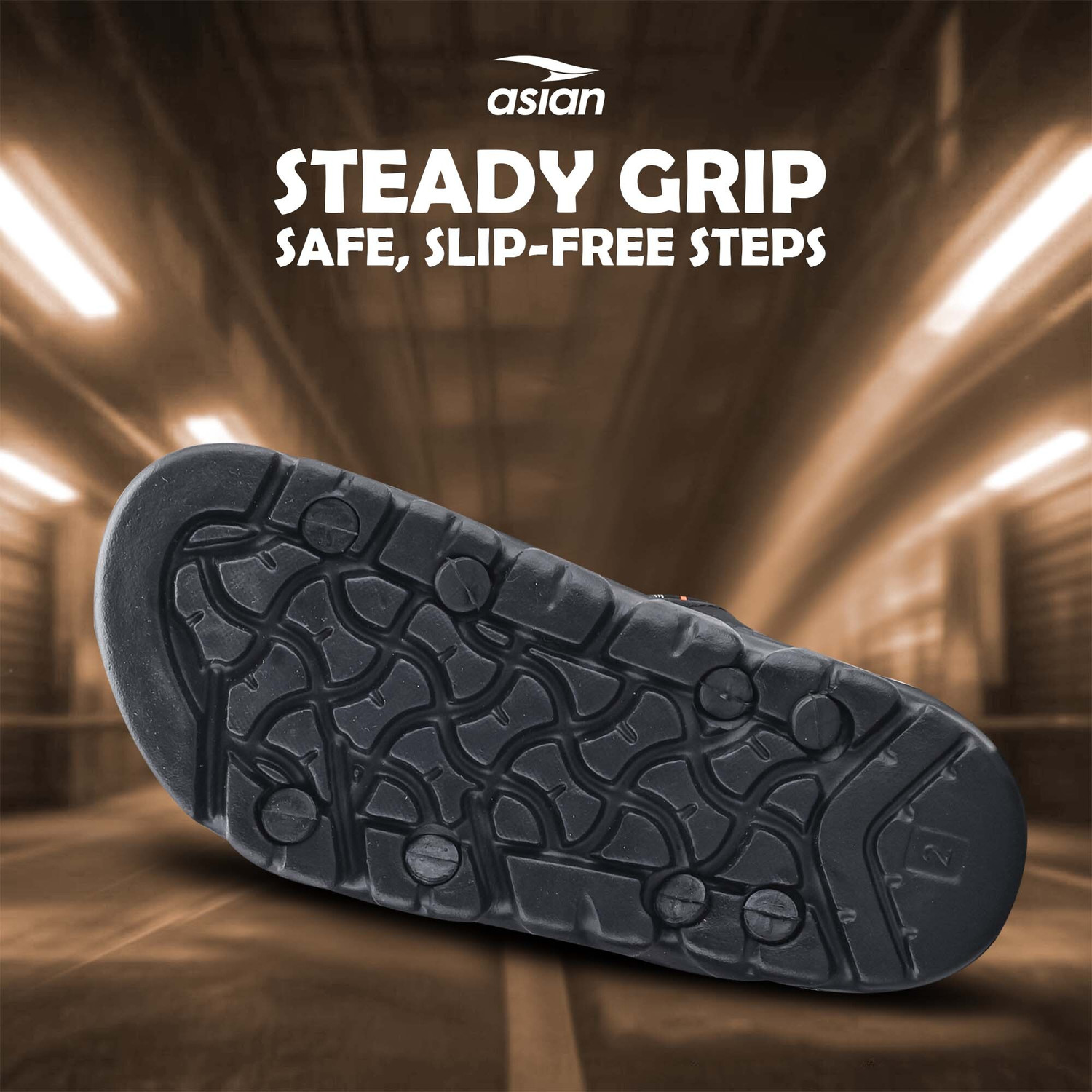 Image of asian Boys & Girls Velcro Sports Sandals