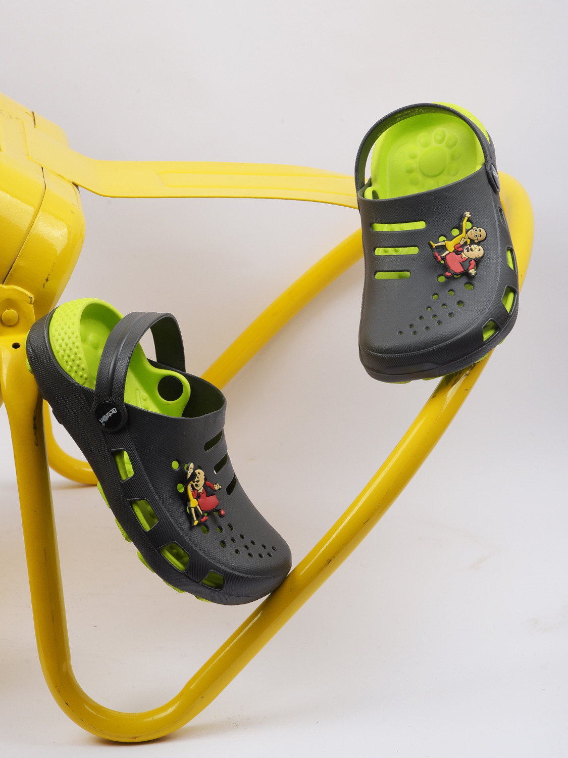Image of action Motu Patlu Boys & Girls Velcro Sports Sandals