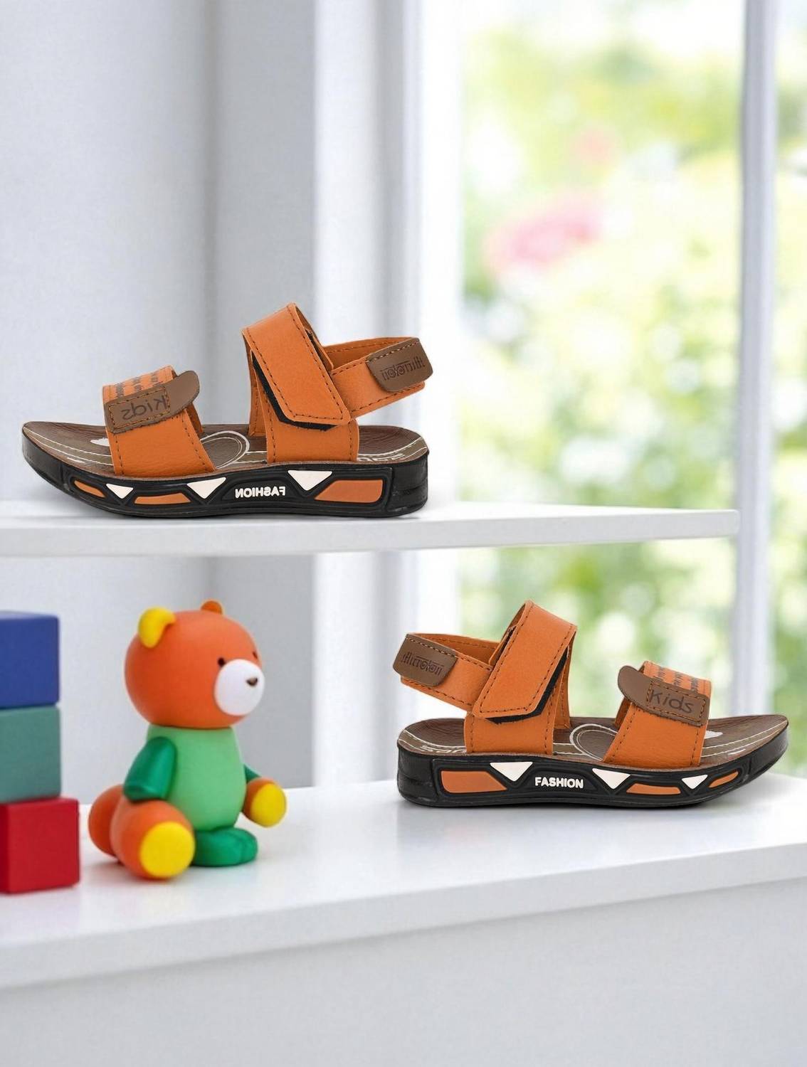 ASRON Boys & Girls Velcro Sports Sandals