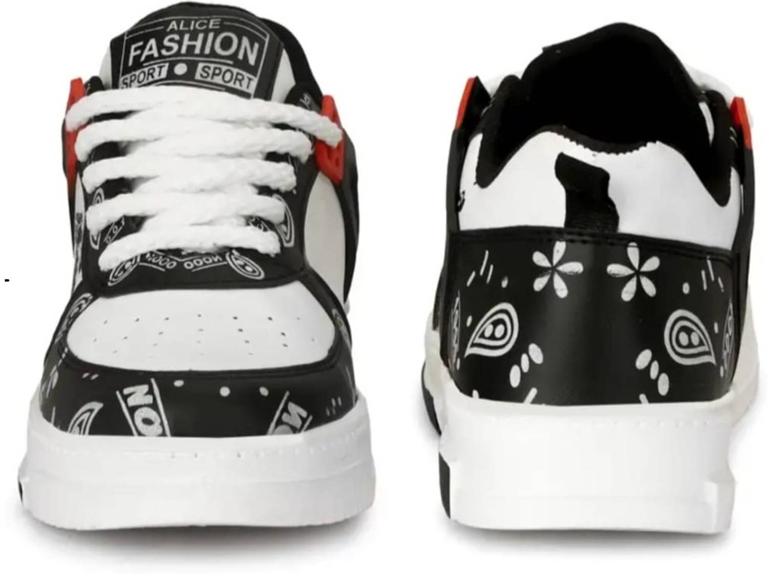 Duckeyes Boys Black Lace Sneakers - Image 5