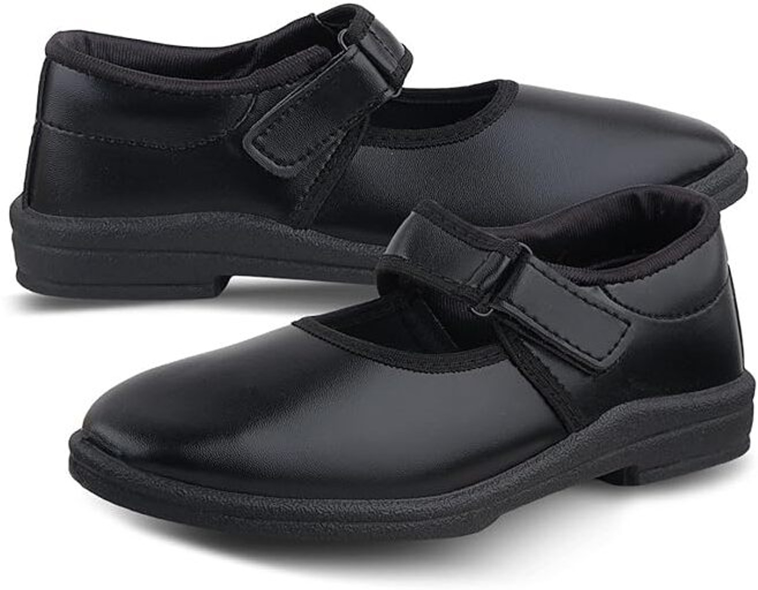 Image of Shoegears Girls Velcro School Shoes