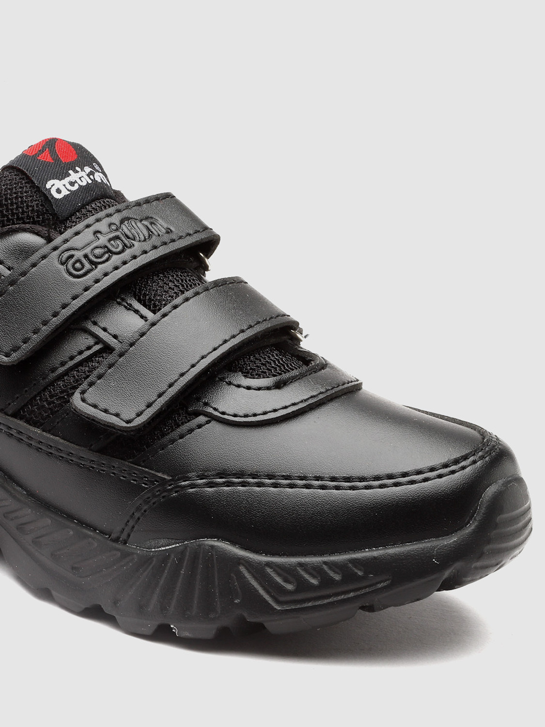 Image of action Athleo Durable Comfortable Breathable Lighweight Casual Velcro Boys & Girls Velcro Running Shoes