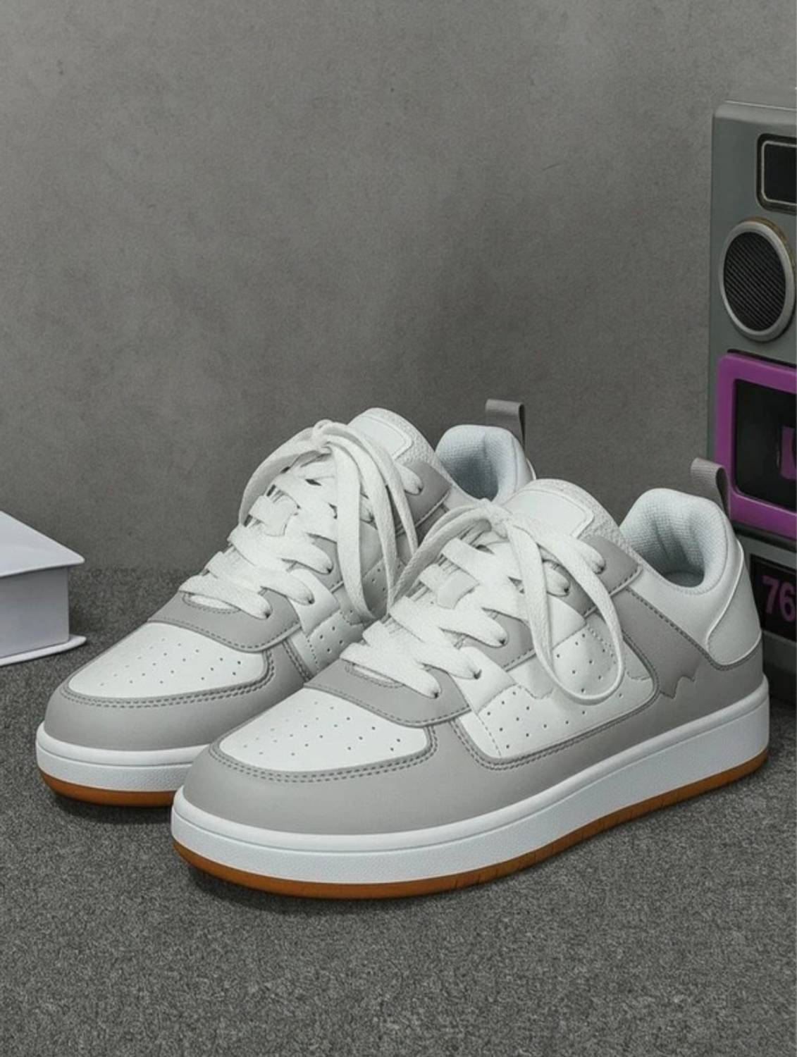 DOLLEXR Sneakers For Men Gray - Image 3