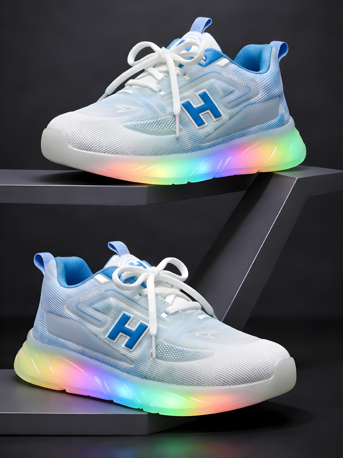 Image of HOOH - Now comfort in fashion Boys & Girls Lace Running Shoes