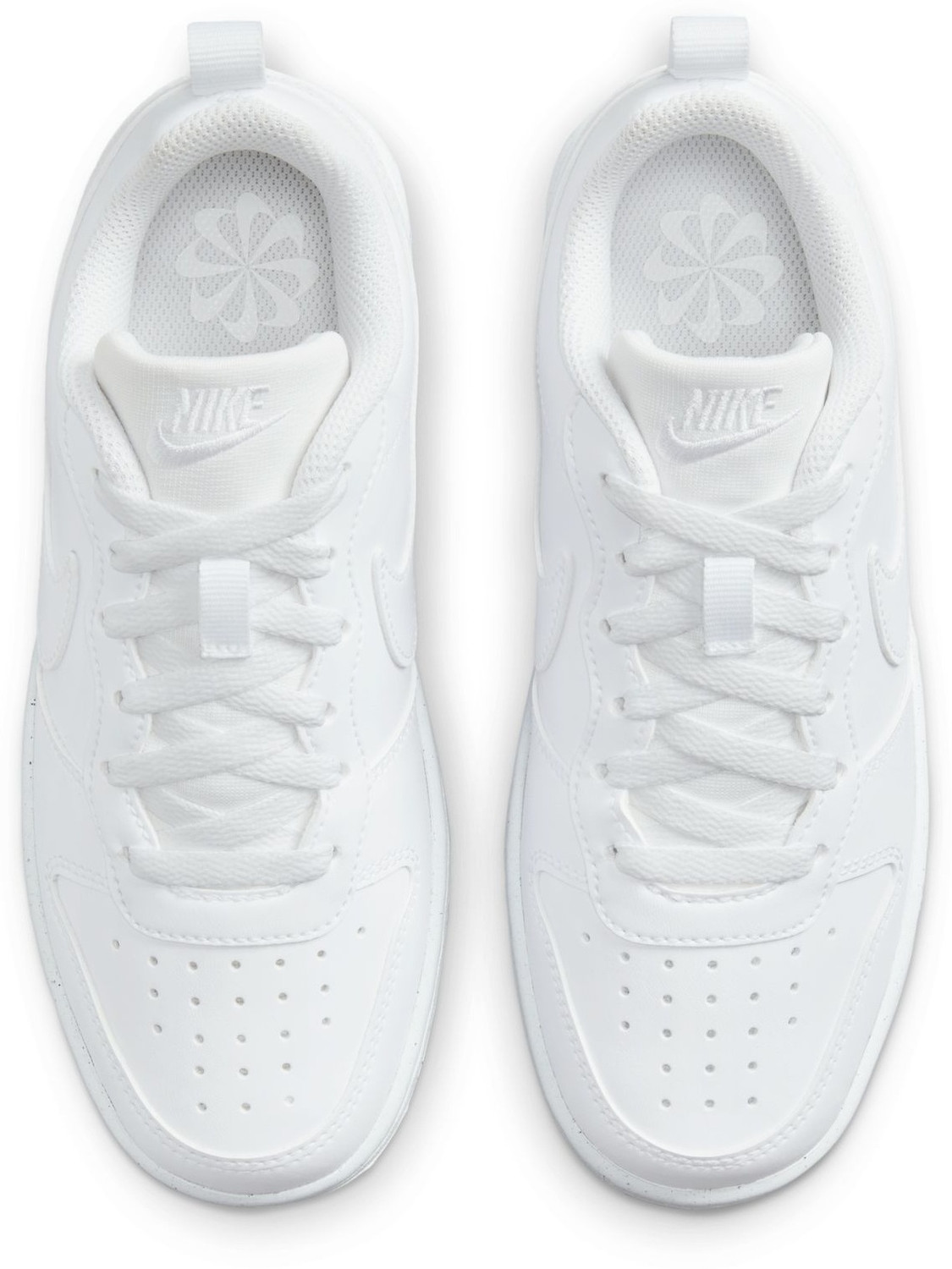 Image of NIKE Court Borough Low Recraft Boys & Girls Lace Sneakers