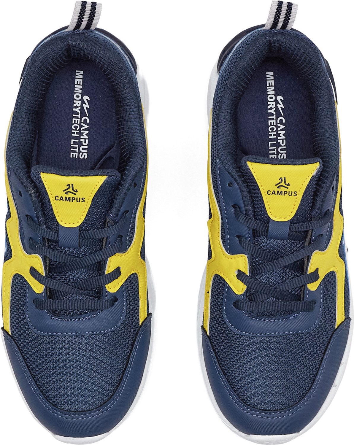 Image of CAMPUS Lace Sneakers For Boys & Girls (Dark Blue, 11-12 Years)