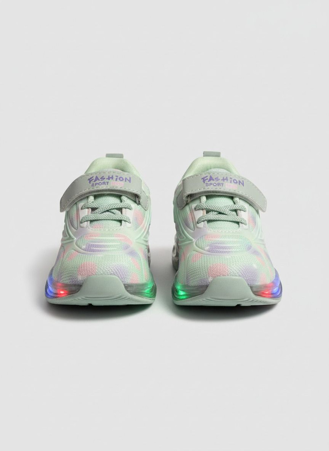 Image of Baniroma Girls Velcro LED Shoes