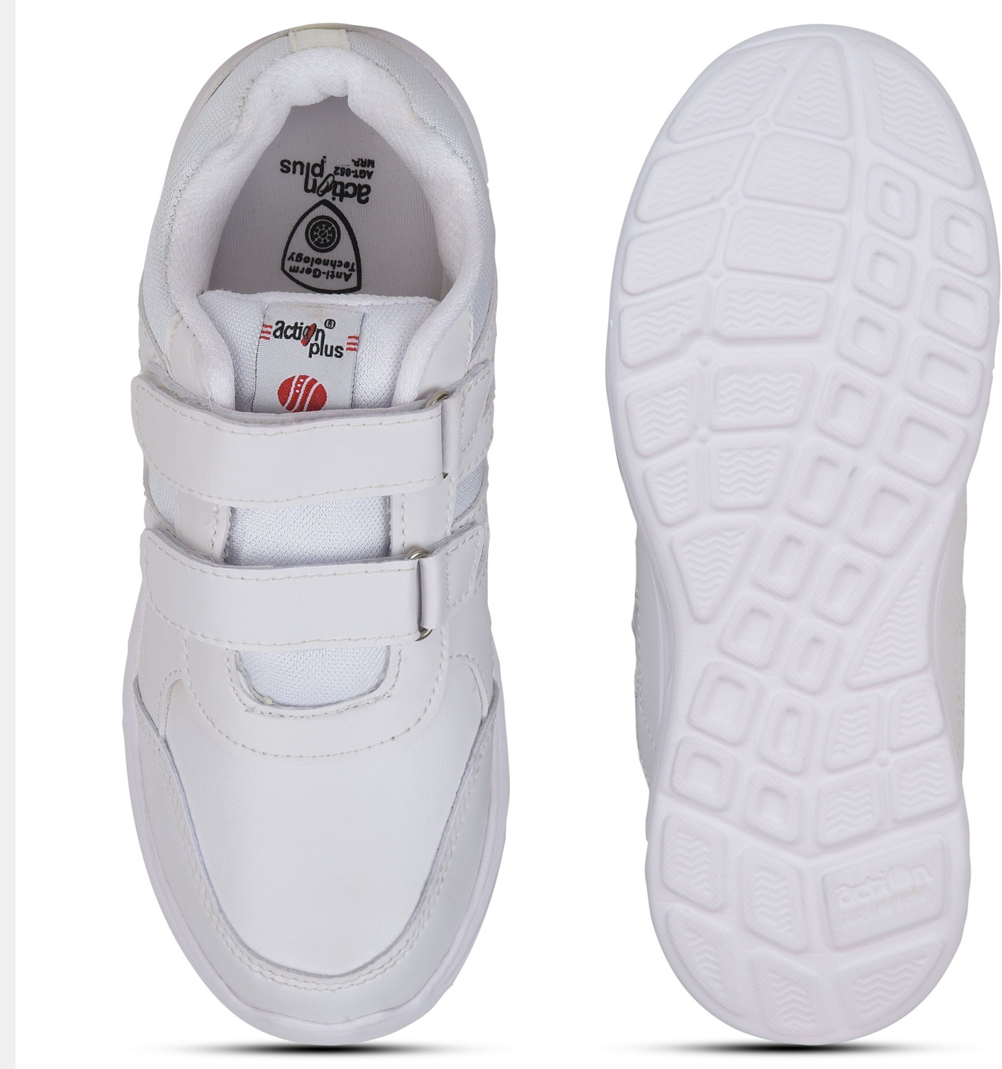 Image of Action Plus Boys & Girls Velcro School Shoes