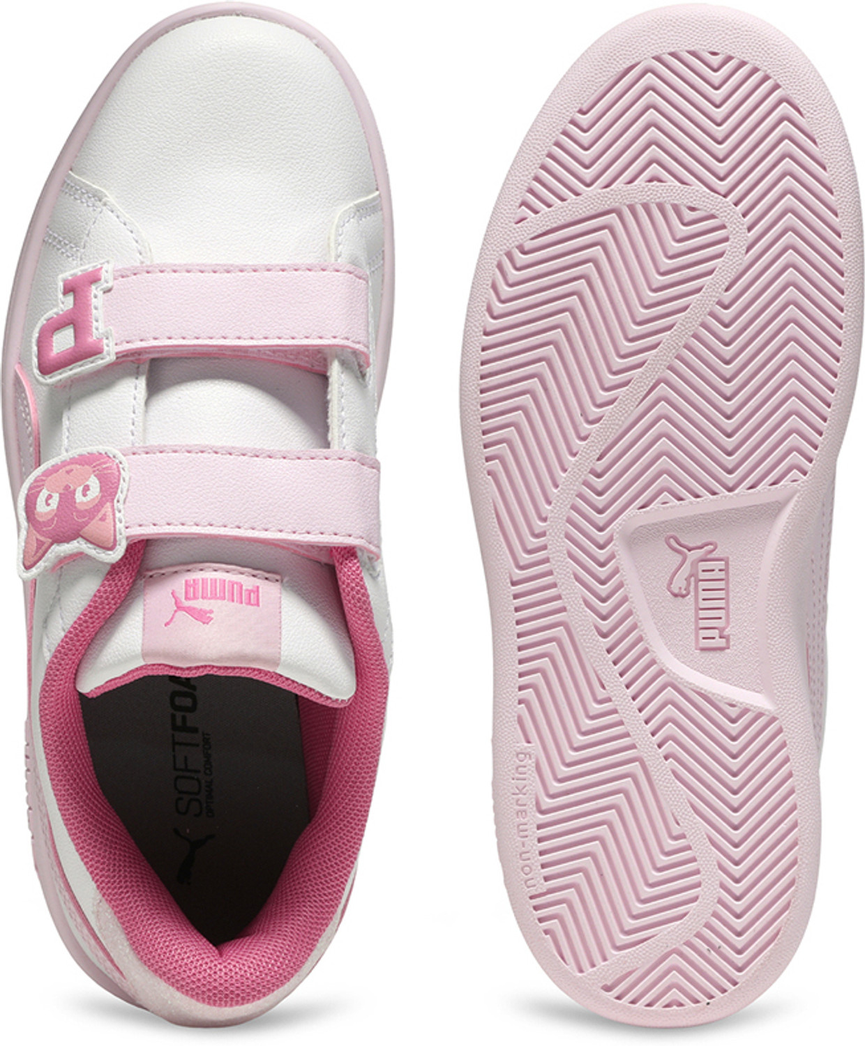 Image of PUMA Smash Dynoblast Kids V1 Boys & Girls Drawstring Sneakers