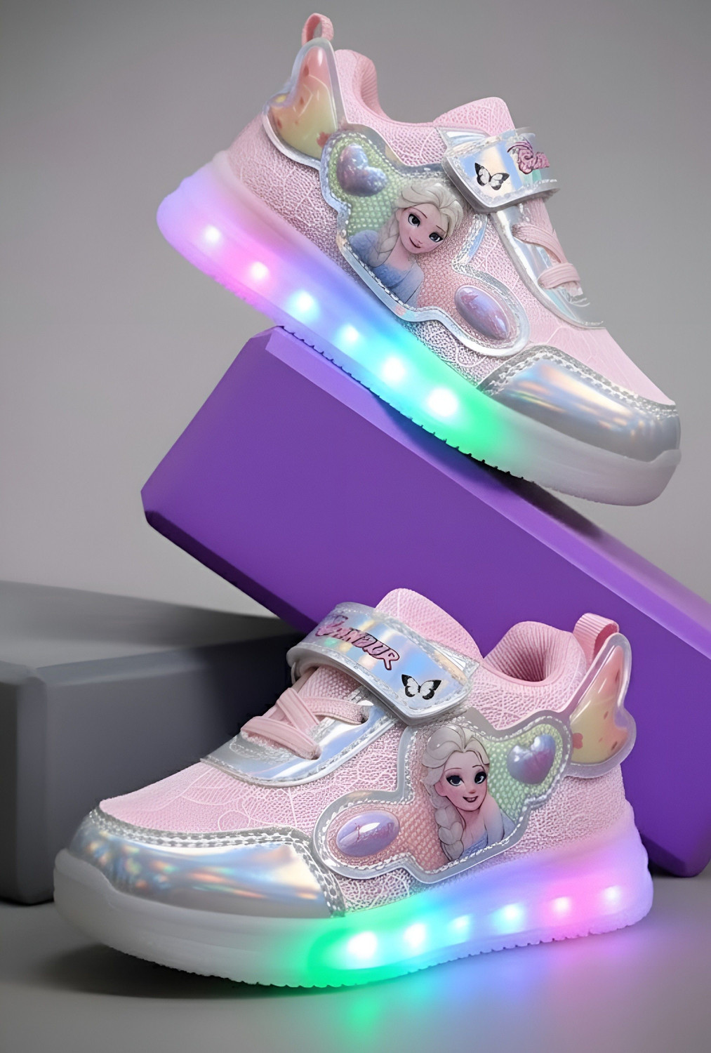 Image of Santhanakid Barbie Girls Velcro Dancing Shoes