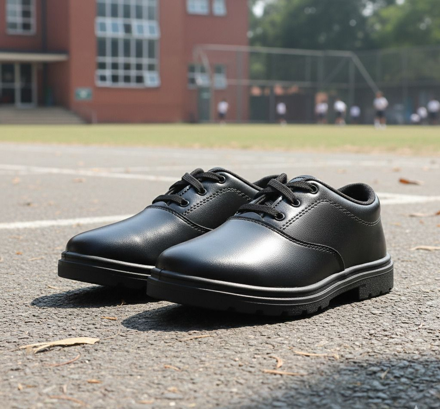 Image of Shoegears Boys Lace School Shoes