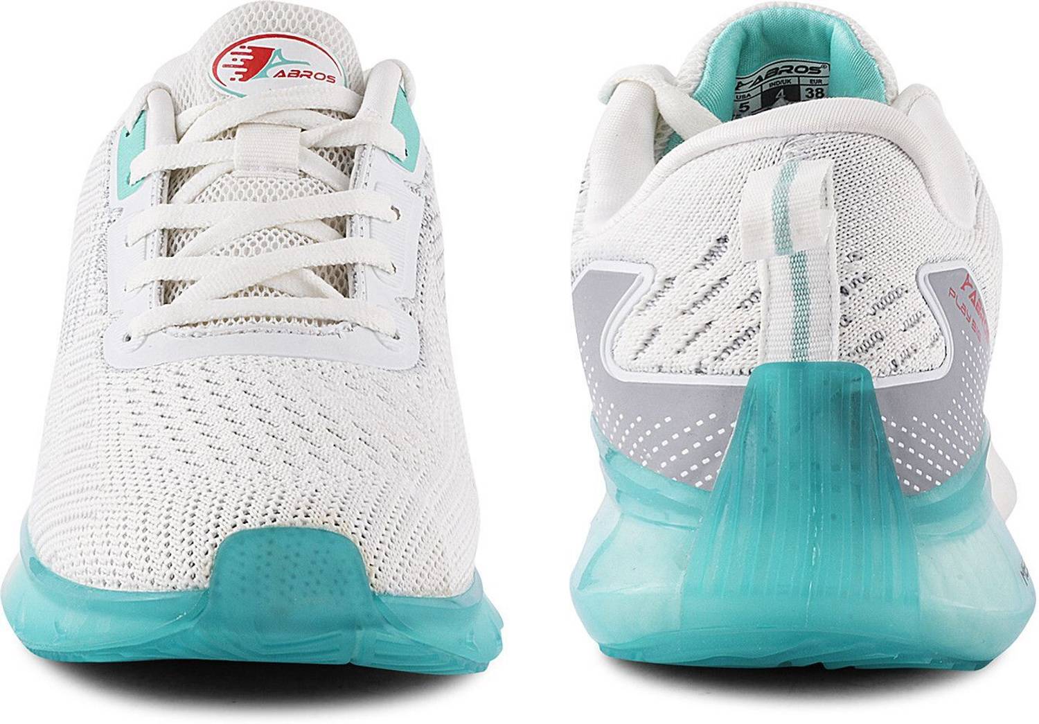Abros PEARSON Boys White Lace Running Shoes - Image 4
