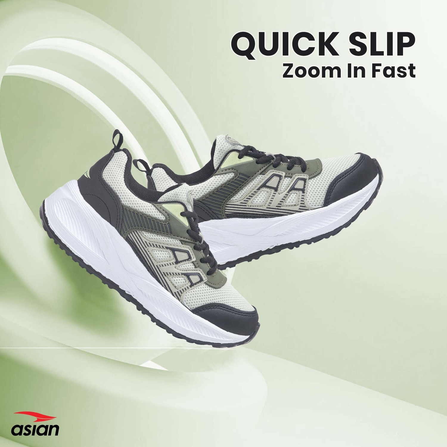 Image of asian Boys & Girls Lace Running Shoes