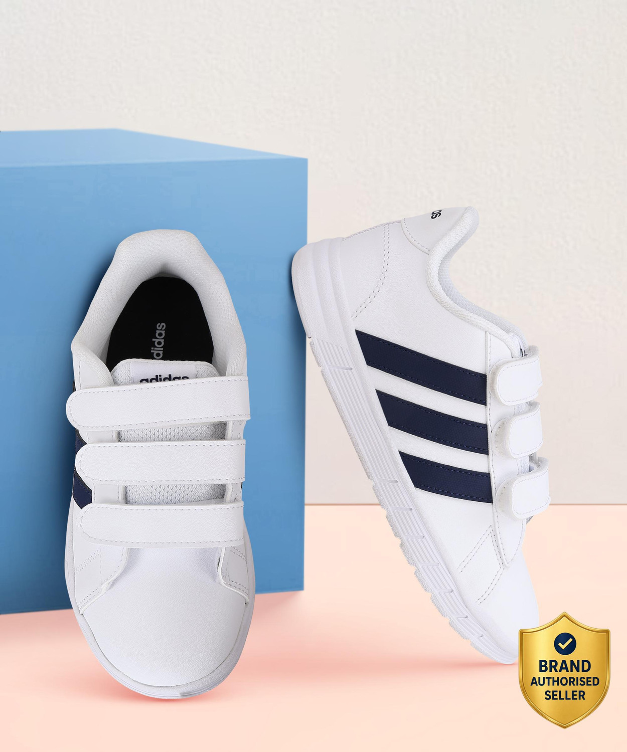 Image of ADIDAS Boys & Girls Velcro Sneakers