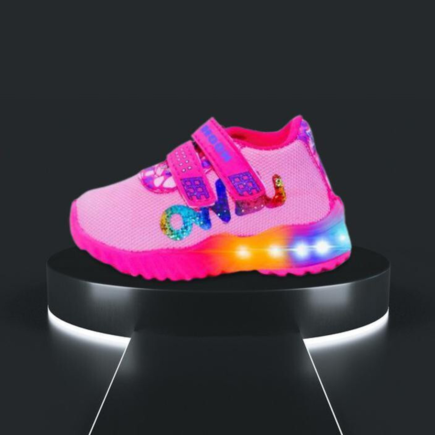 Image of HOOH - Now comfort in fashion Boys & Girls Velcro Running Shoes