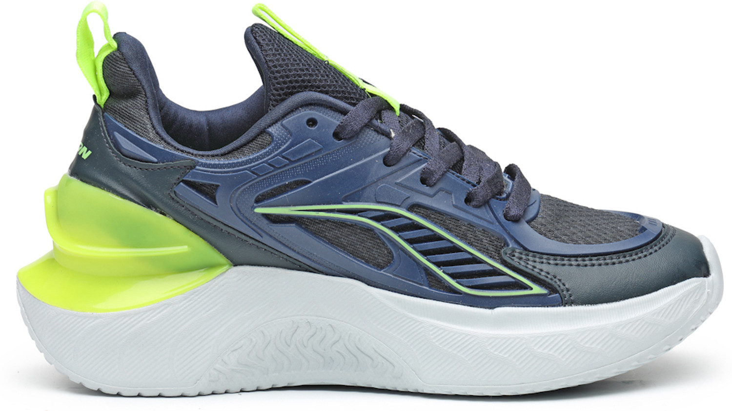 Image of action Athleo MASTER-1401 Durable Comfortable Breathable Lighweight Sports Lace-Up Boys Lace Running Shoes