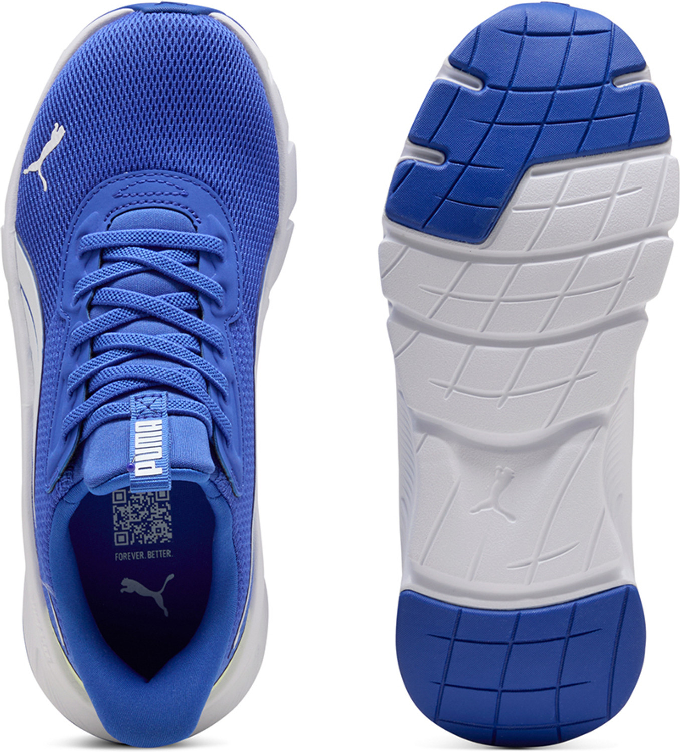 Image of PUMA Lace Running Shoes For Boys & Girls (Multicolor, 14-15 Years)