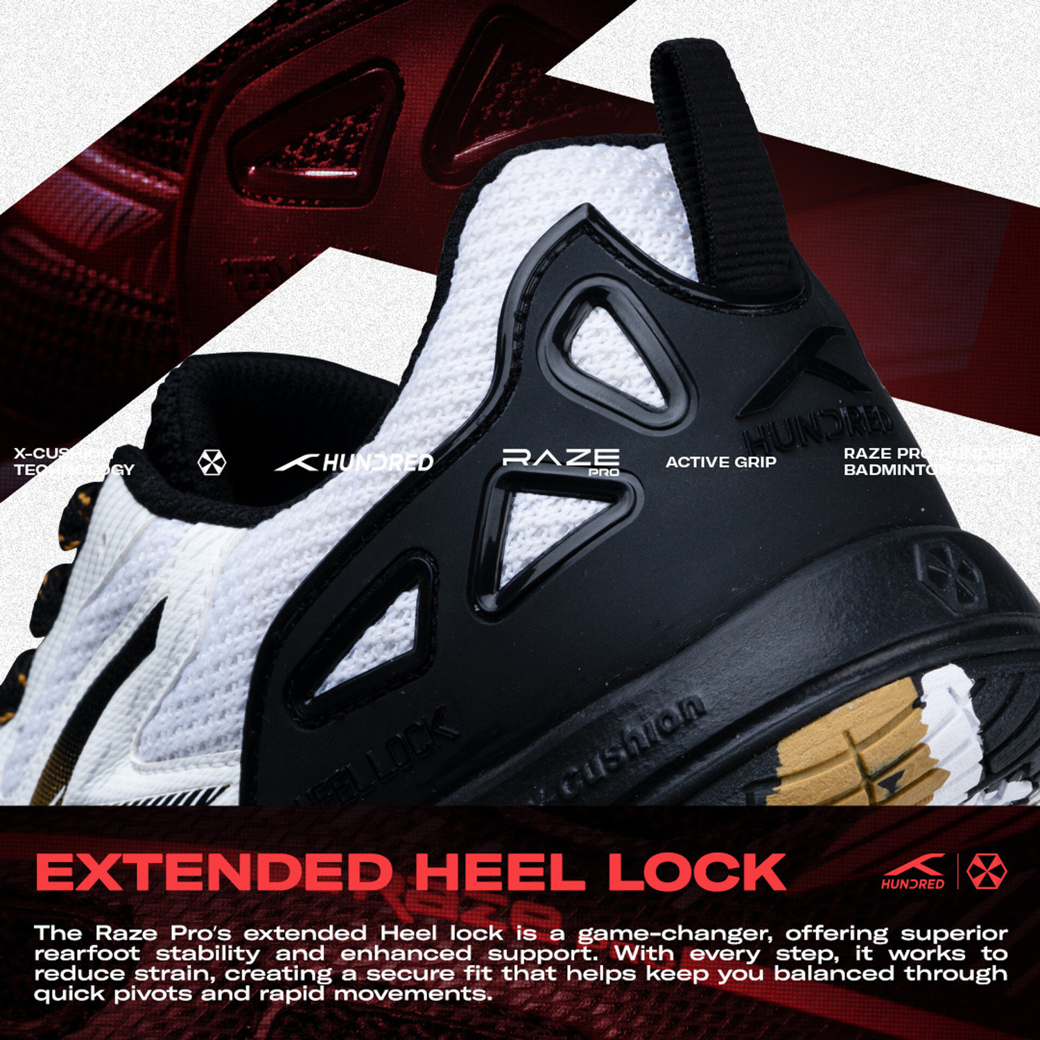 Image of Hundred Boys & Girls Lace Badminton Shoes