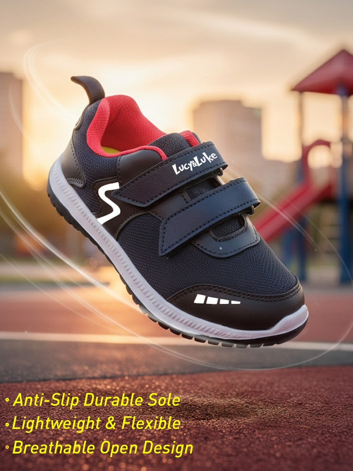 Image of LIBERTY Boys & Girls Velcro Walking Shoes