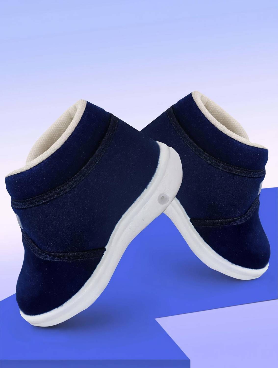 BOOMER CUBS Boys & Girls Velcro Casual Boots