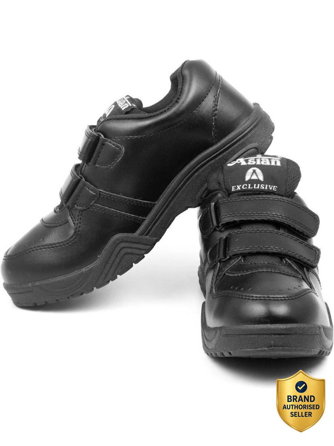Image of asian Boys & Girls Lace School Shoes