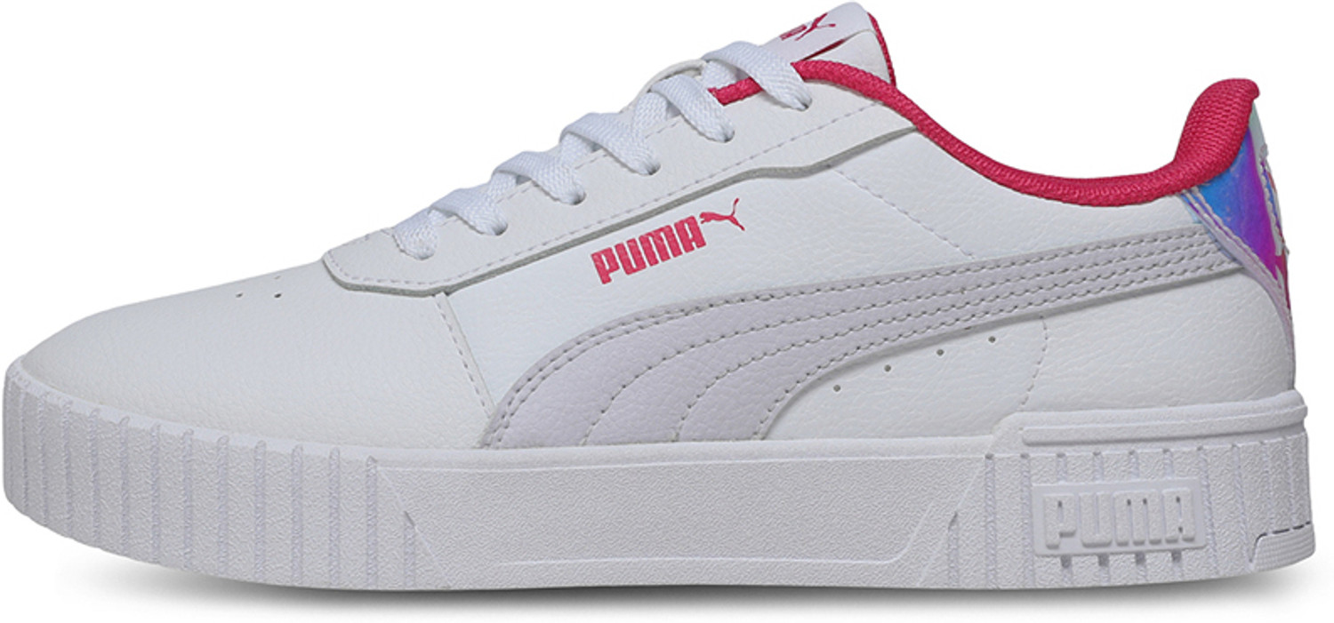 Image of PUMA Lace Sneakers For Girls (White, 12-13 Years)