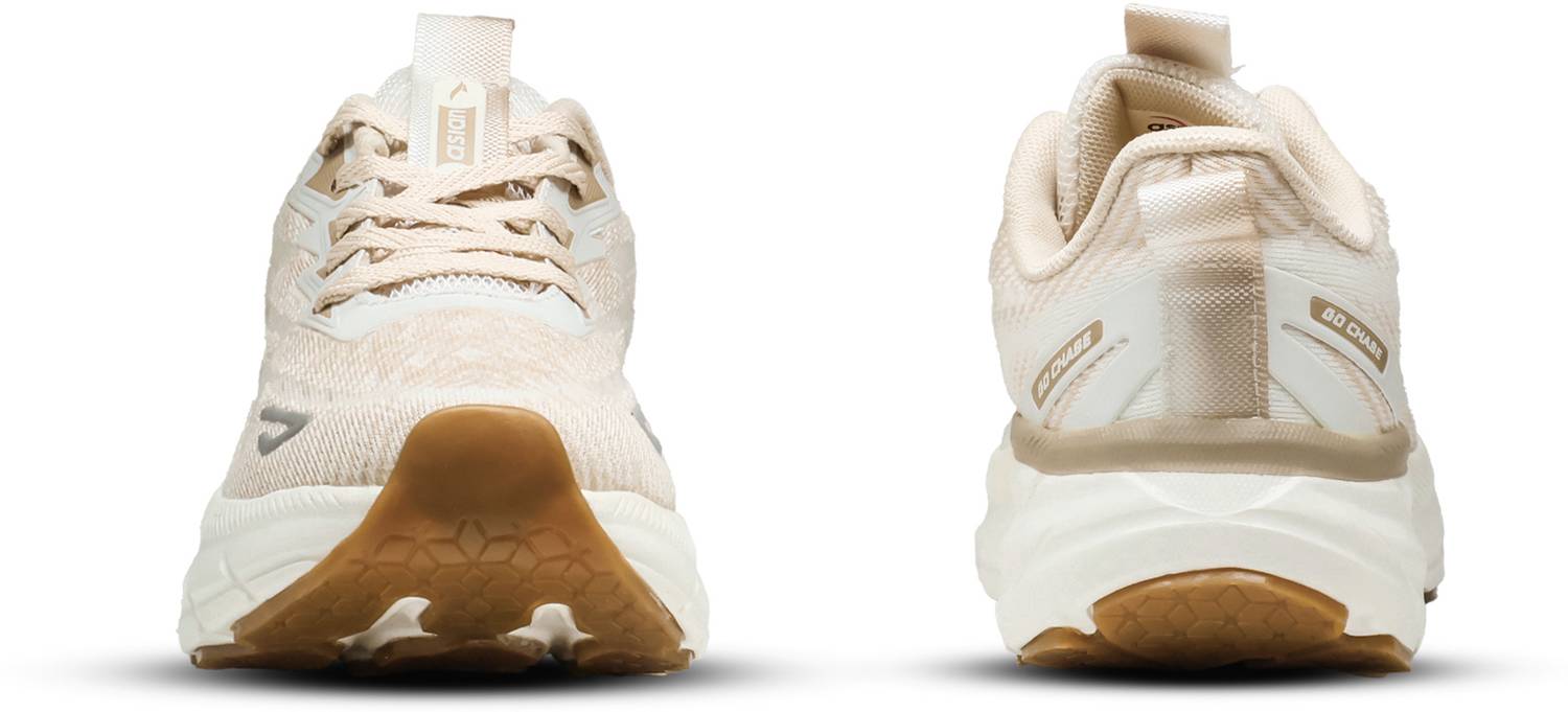 Asian Boys Beige Lace Running Shoes - Image 3