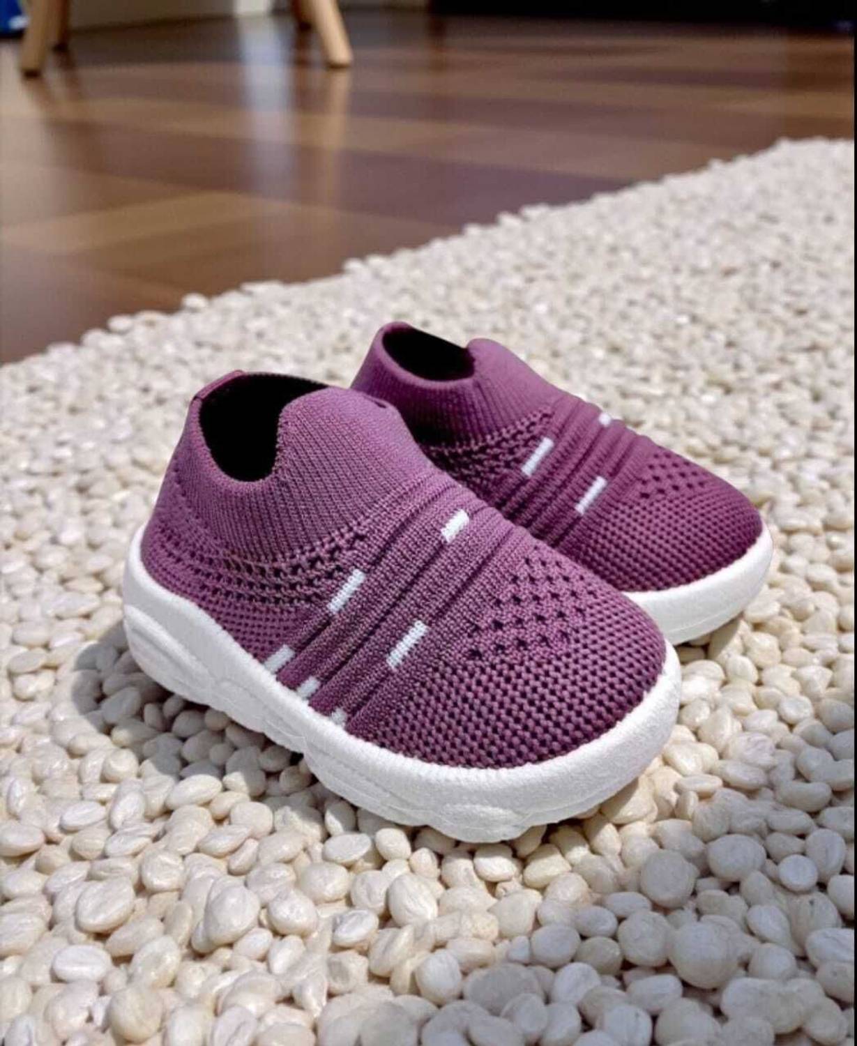 BINOS Boys & Girls Slip on Running Shoes