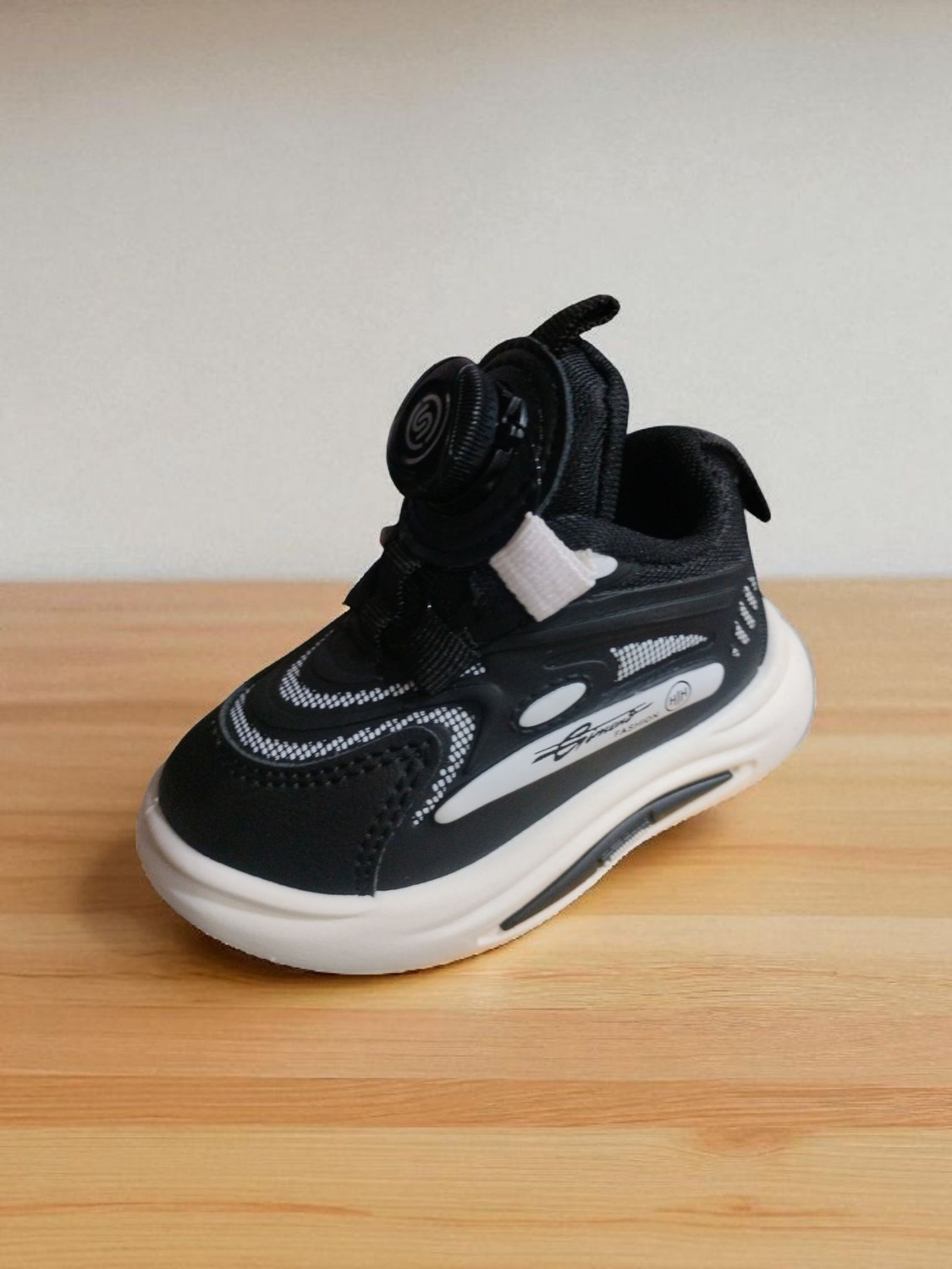 Image of ZNSROYAL Boys & Girls Buckle Sneakers