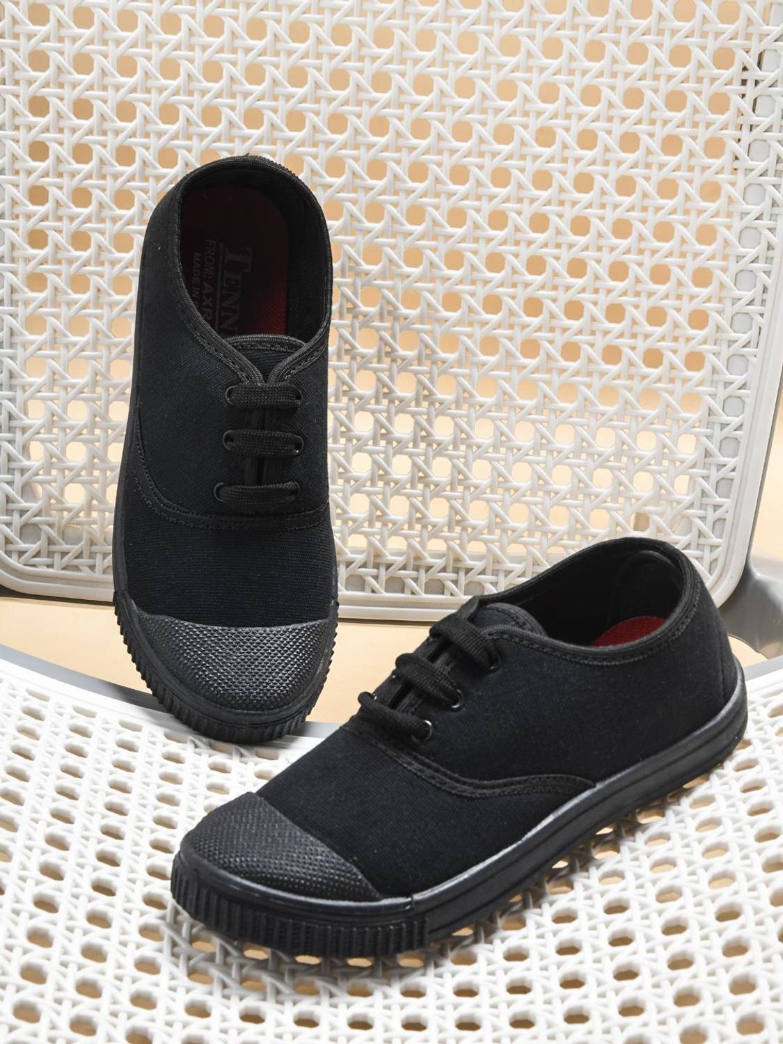 ABLESTEP Boys Lace School Shoes