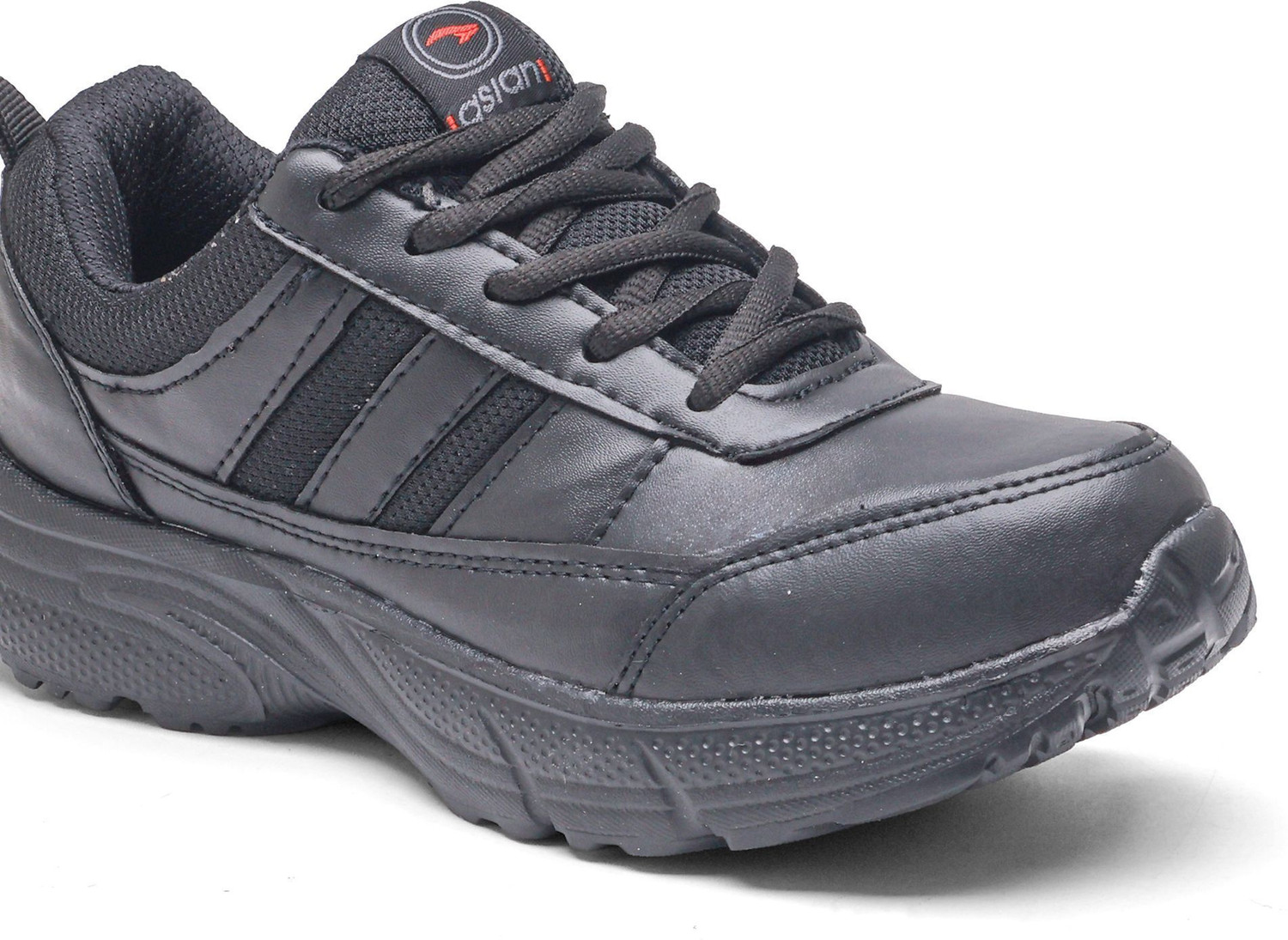 Image of asian Boys Lace School Shoes