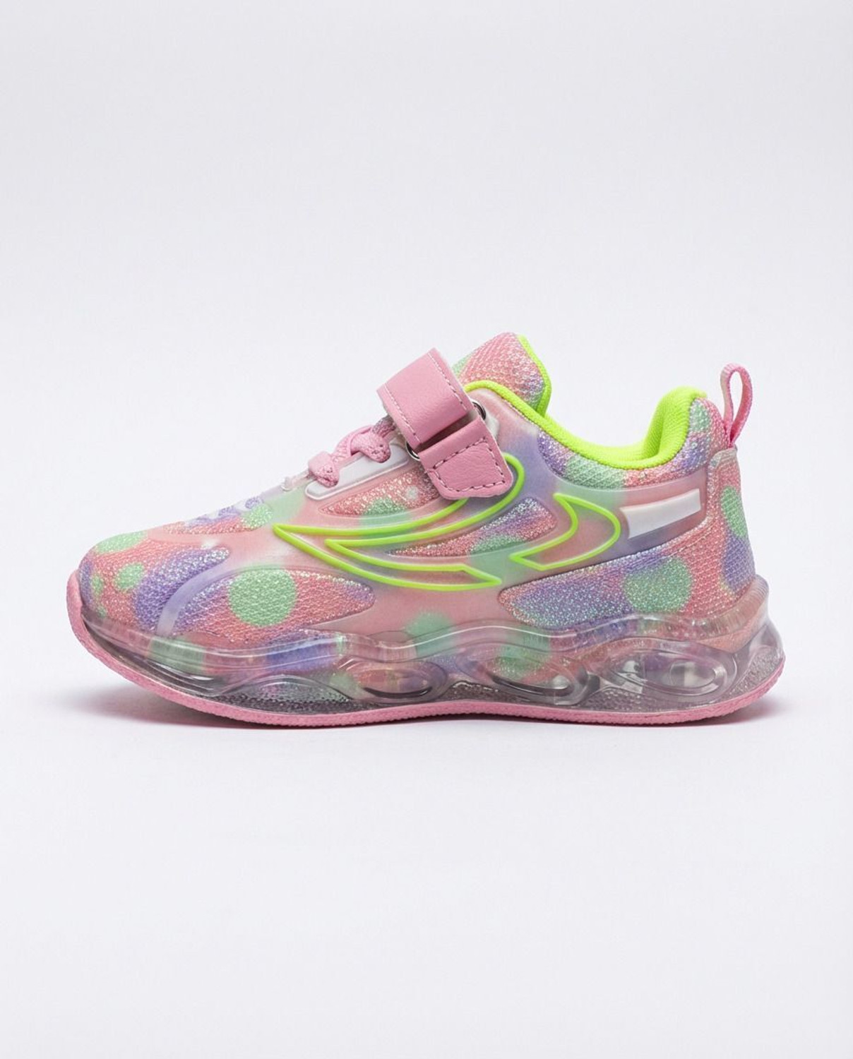 Image of Baniroma Girls Velcro LED Shoes