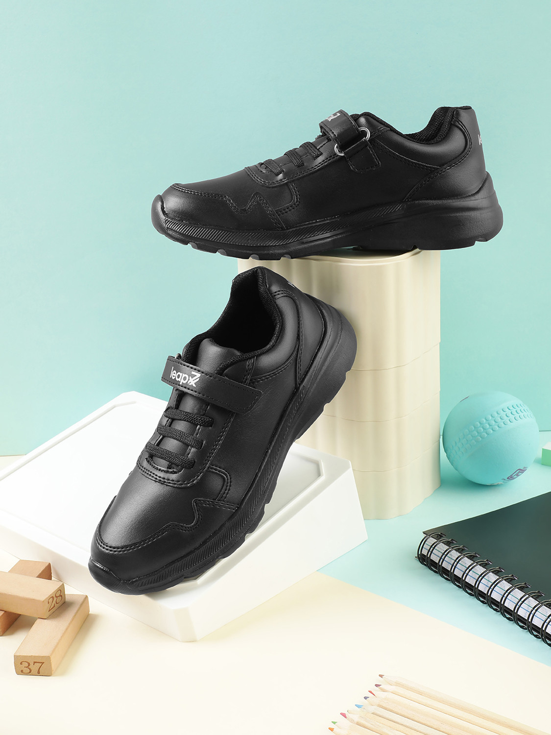 Image of LIBERTY Boys & Girls Velcro School Shoes