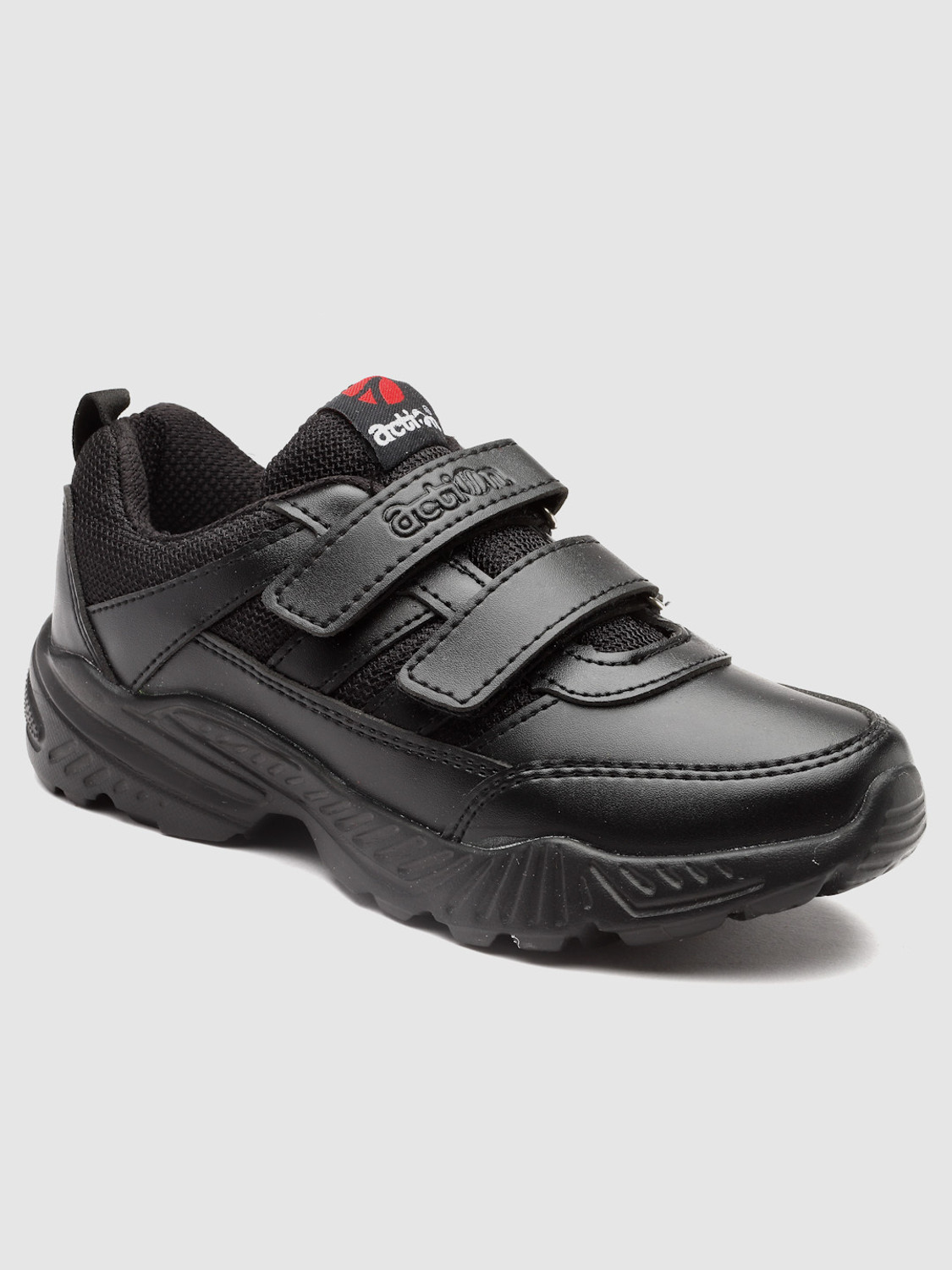 Image of action Athleo Durable Comfortable Breathable Lighweight Casual Velcro Boys & Girls Velcro Running Shoes