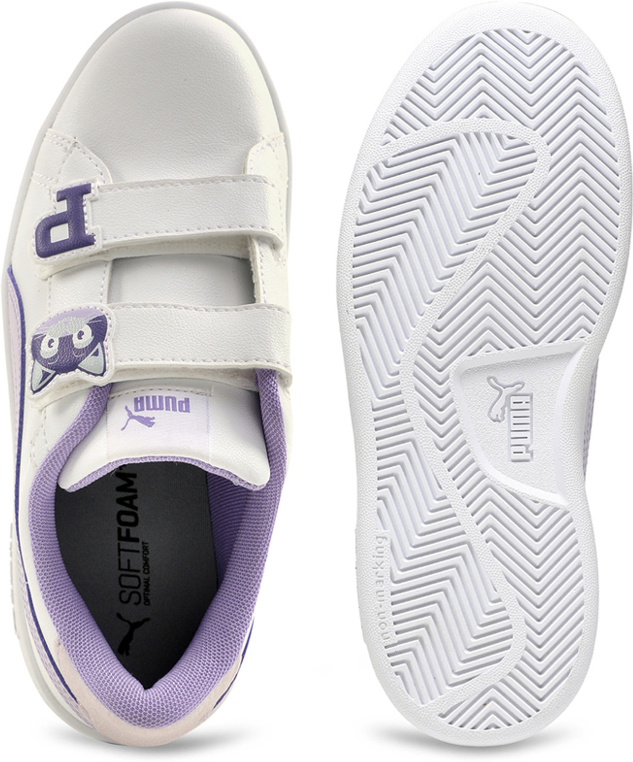 Image of PUMA Smash Dynoblast Kids V1 Boys & Girls Drawstring Sneakers