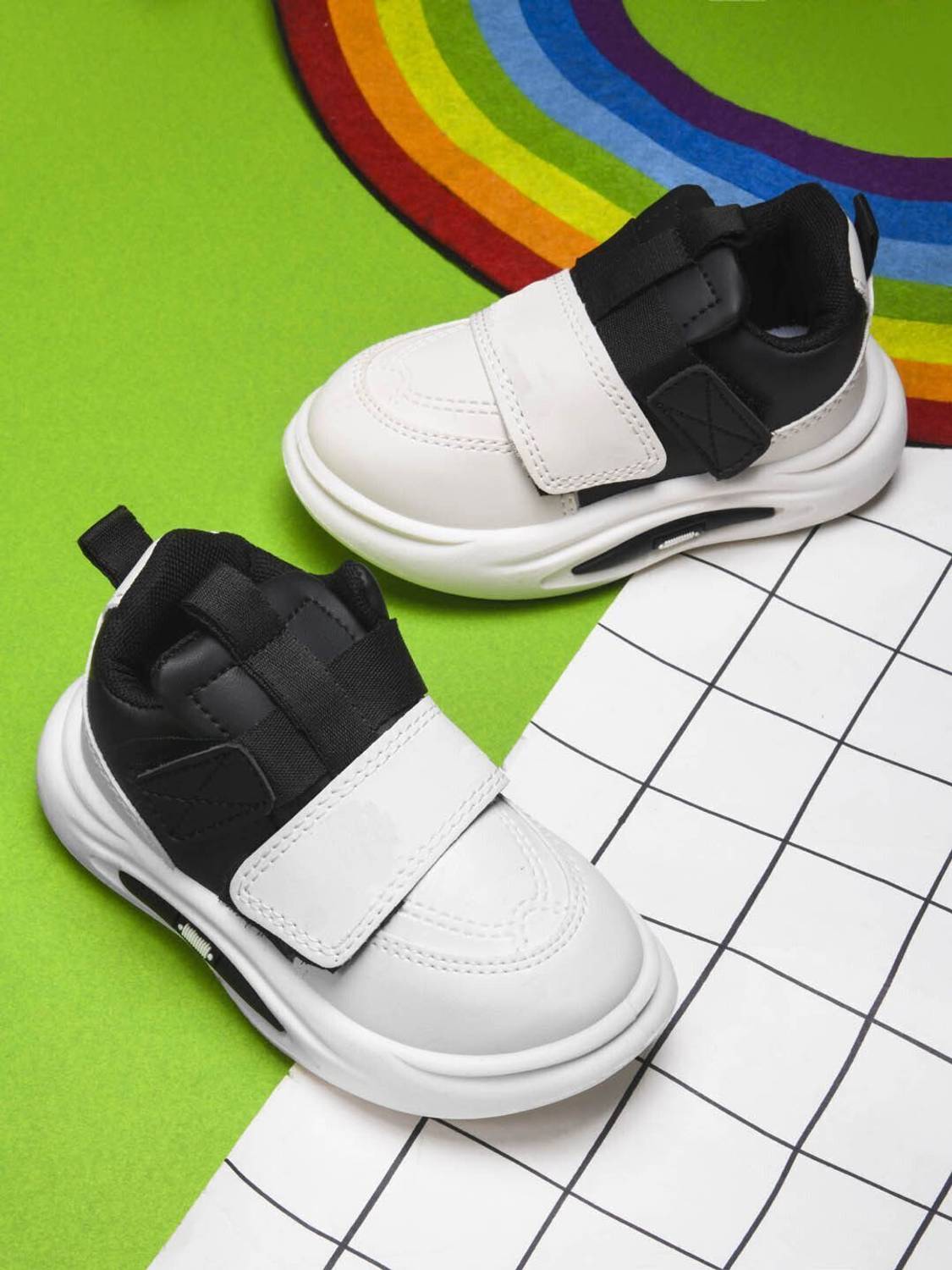 ABLESTEP Boys Strap Sneakers
