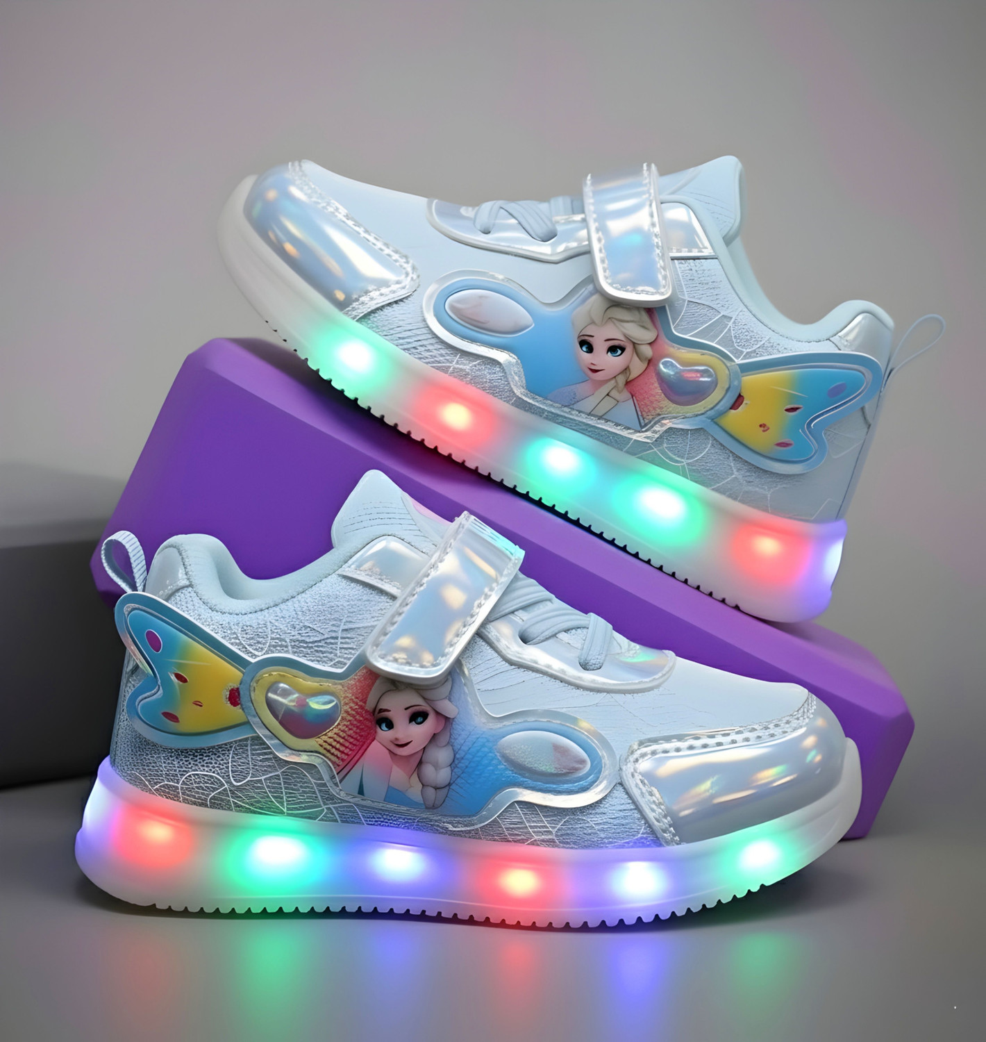 Image of Santhanakid Barbie Girls Velcro Dancing Shoes