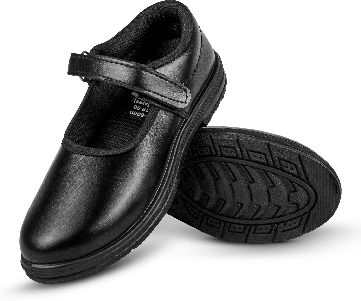 Image of KOSY Girls Velcro School Shoes