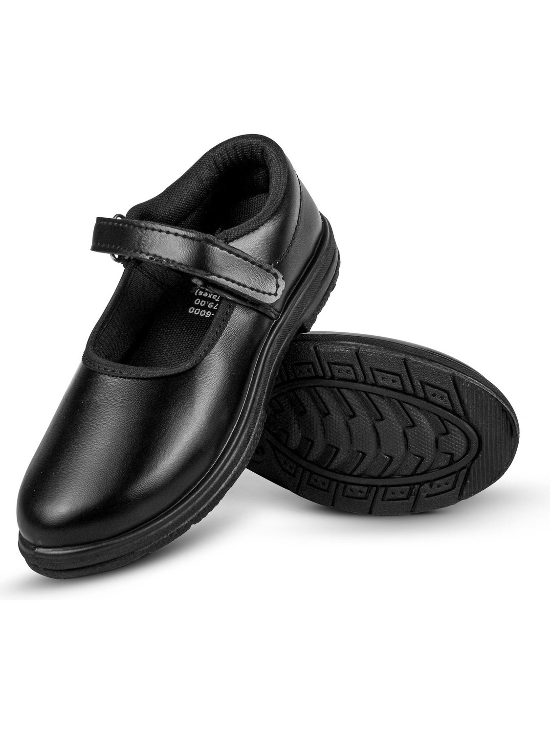Image of KOSY Girls Velcro School Shoes
