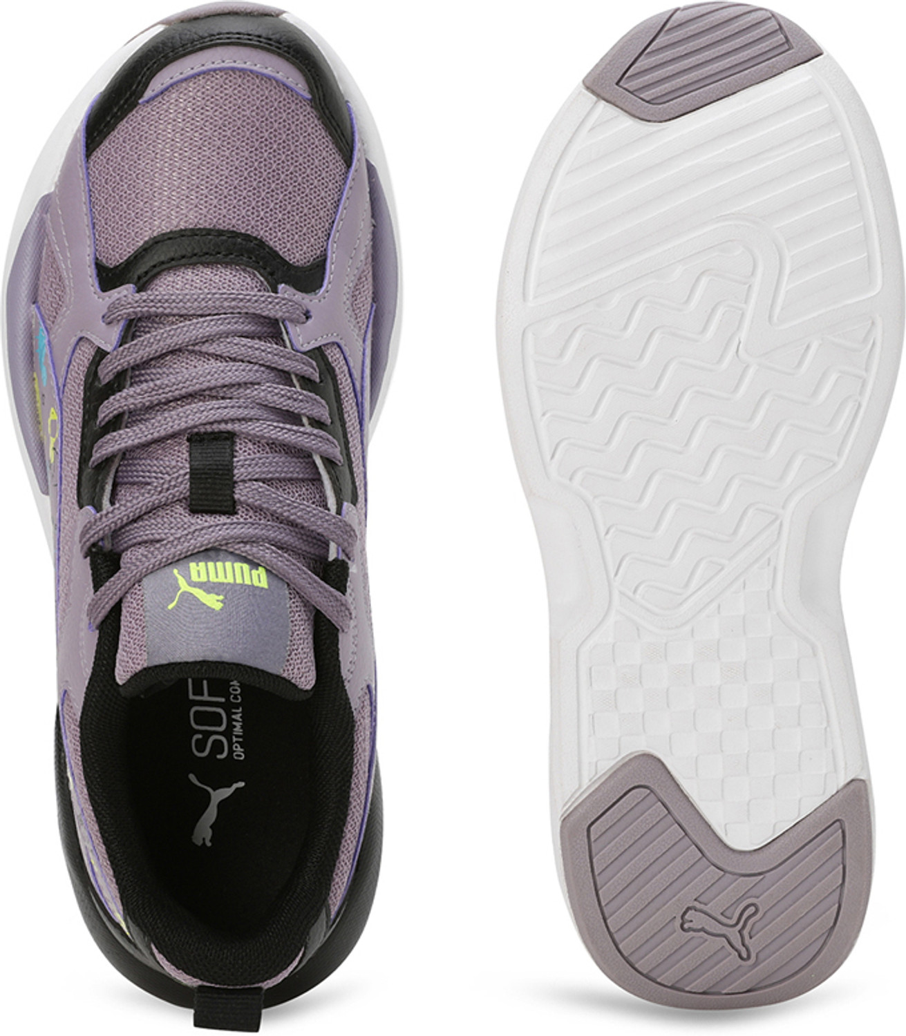 Image of PUMA X- RAY Zinggo Youth Minnions Boys & Girls Lace Sneakers