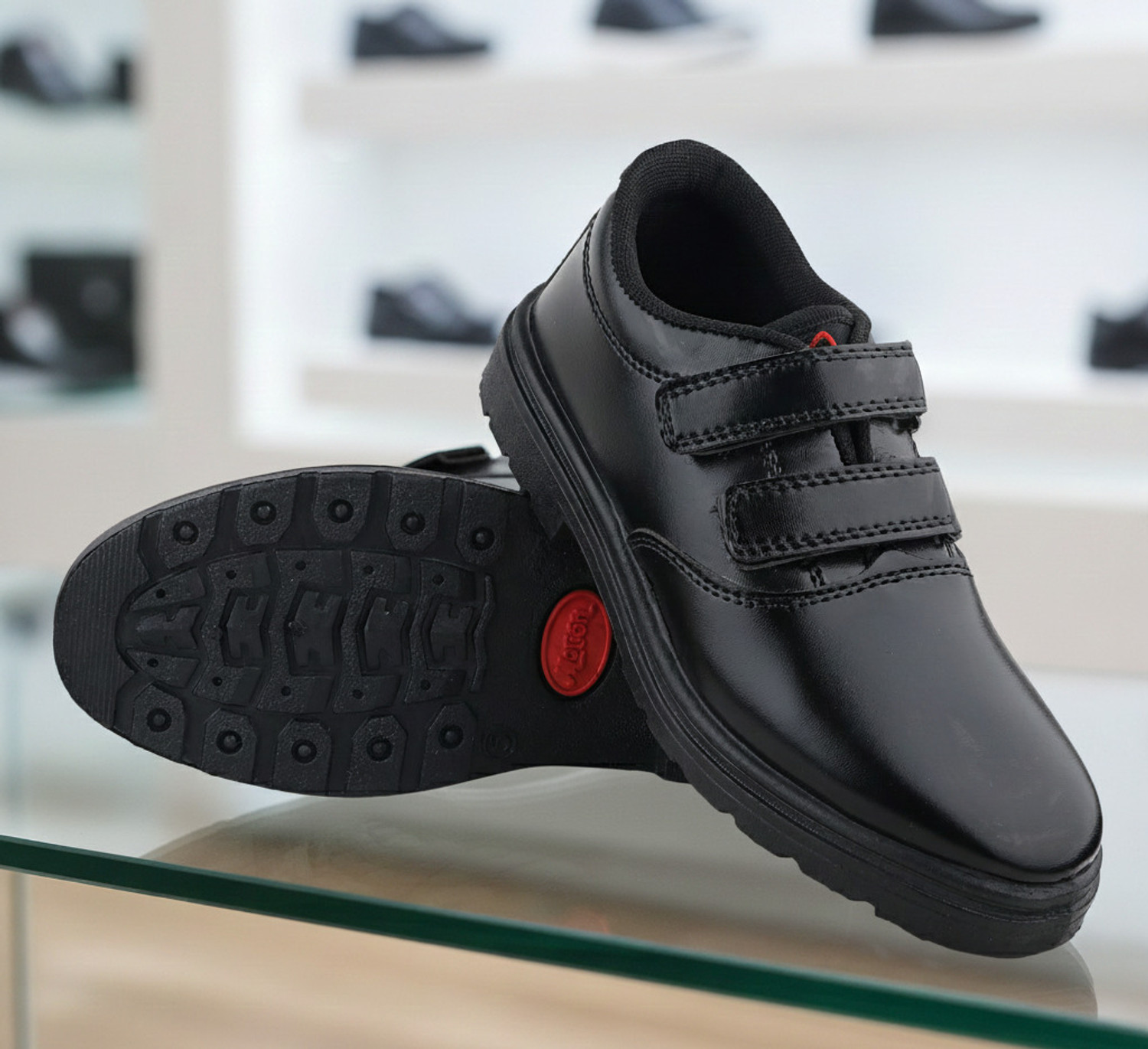 Image of Shoegears Boys & Girls Velcro School Shoes