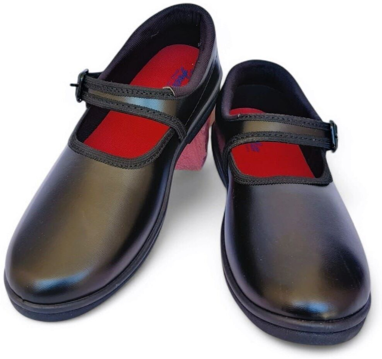 Image of FEETLEX Disney Princess Girls Buckle School Shoes