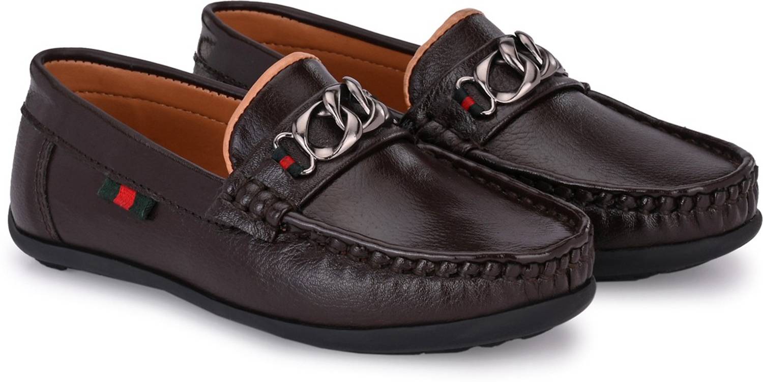 Carlo Romano by Wasan Shoes Boys Slip on Loafers